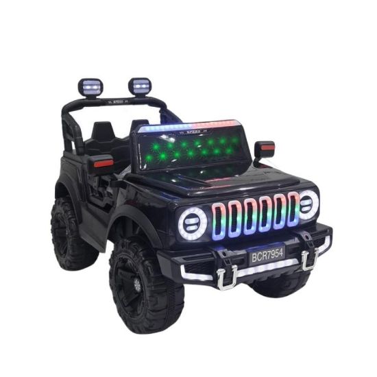 صورة سيارة كهربائية للأطفال تصميم شرطي فاخر